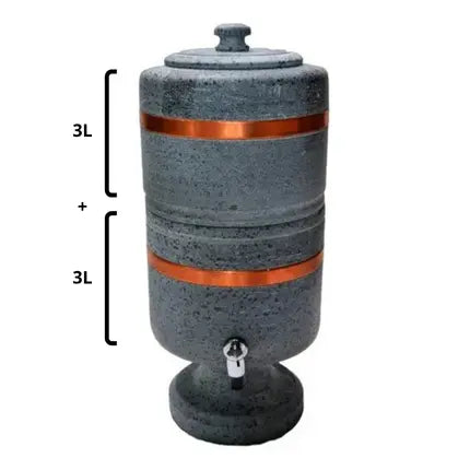 Soapstone Water Filter, 6 Liters