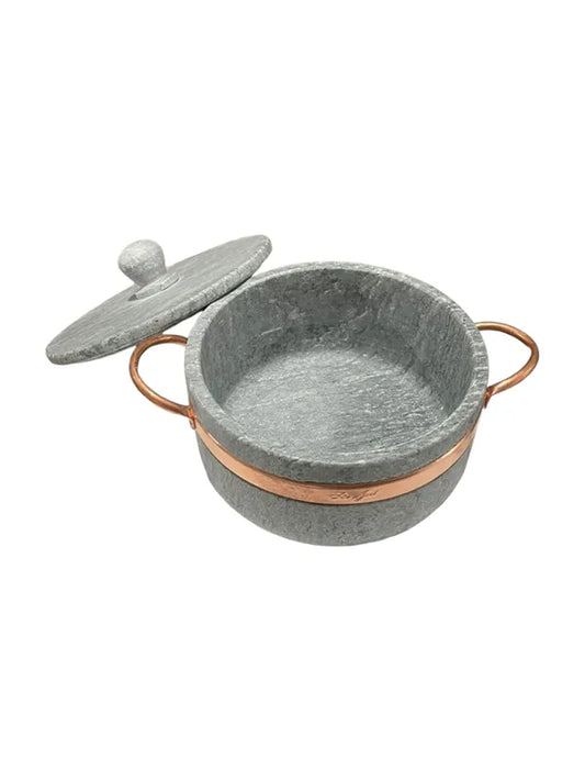Soapstone Casserole Pot, 3 liters