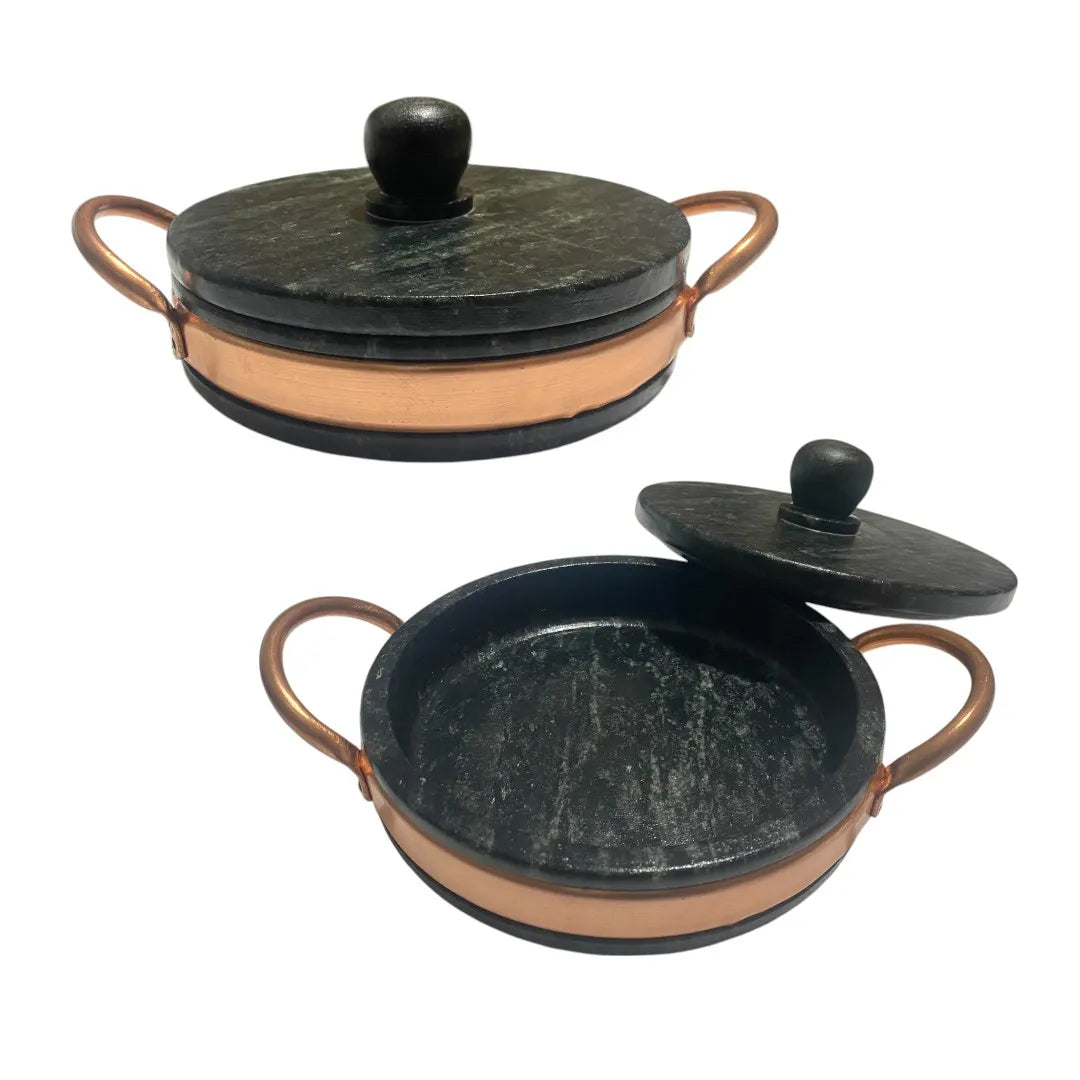 Gourmet Soapstone Frying Pan, 22 cm