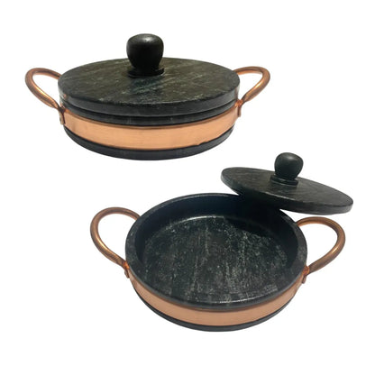 Gourmet Soapstone Frying Pan, 22 cm