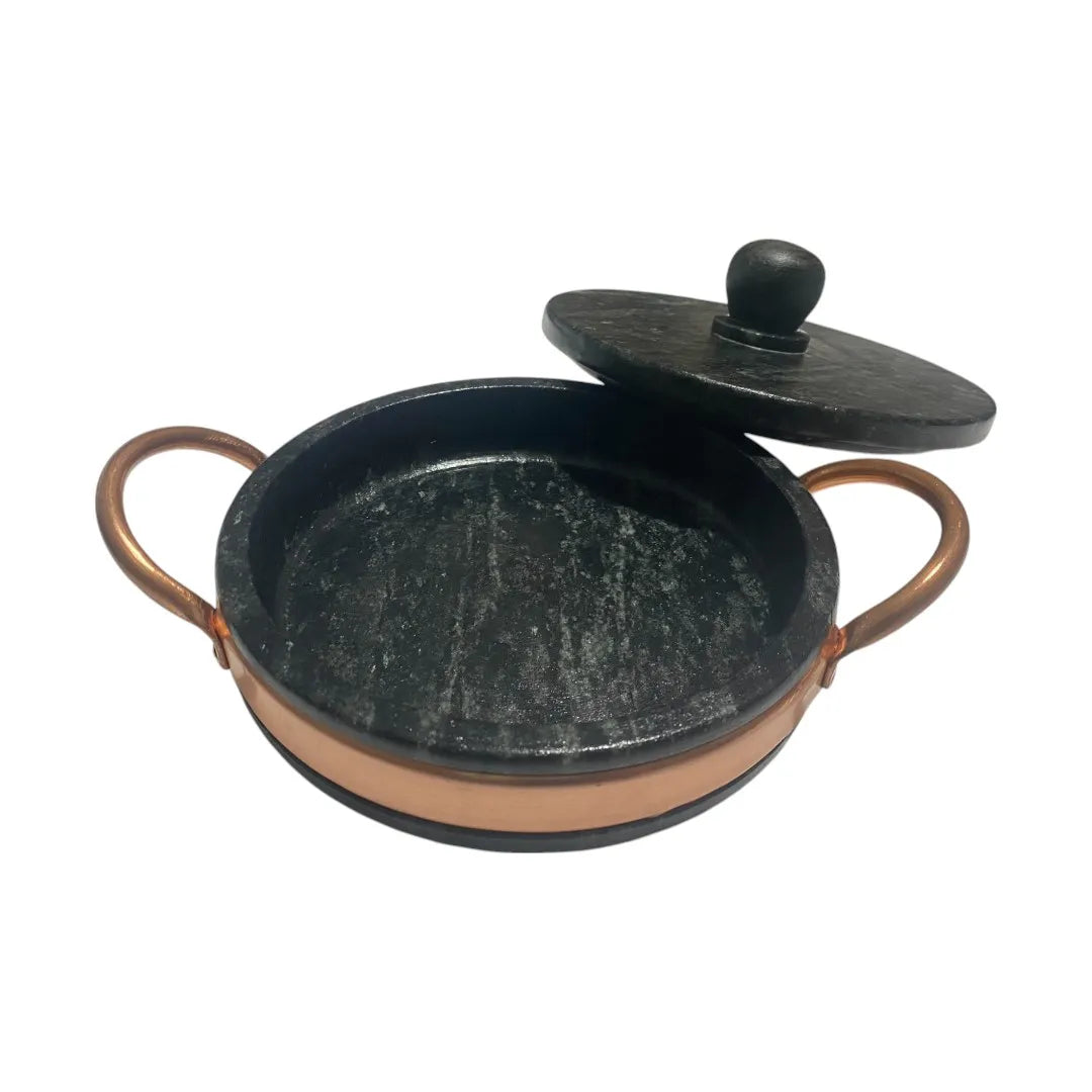 Gourmet Soapstone Frying Pan, 22 cm