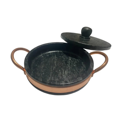 Gourmet Soapstone Frying Pan, 22 cm