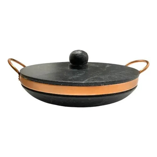 Soapstone Paella Pan, 28 cm