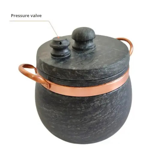 Soapstone Pressure Cooker, 4 liters